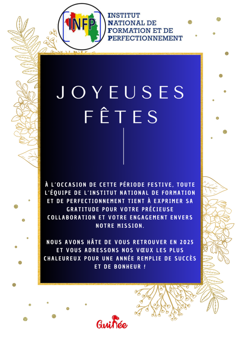 JOYEUSES FÊTES