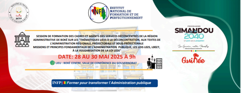 [𝐅𝐎𝐑𝐌𝐀𝐓𝐈𝐎𝐍 À 𝐁𝐎𝐊É – 28 𝐀𝐔 30 𝐌𝐀𝐈 2025]