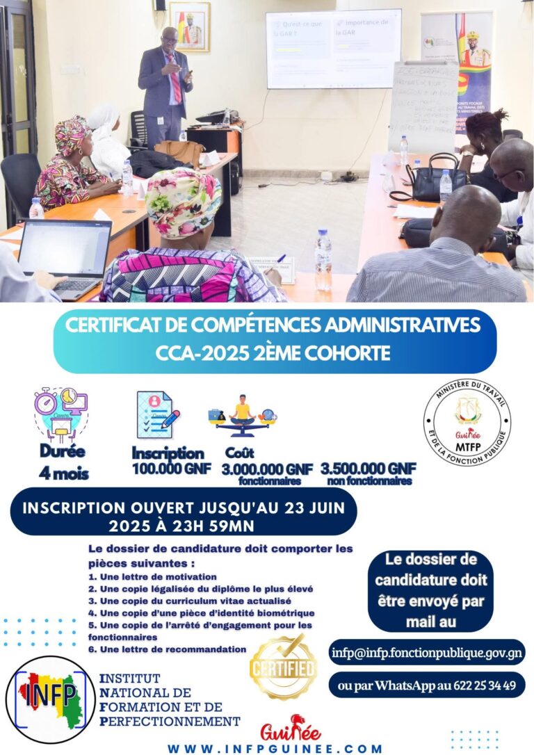 🎓 𝐀𝐏𝐏𝐄𝐋 À 𝐂𝐀𝐍𝐃𝐈𝐃𝐀𝐓𝐔𝐑𝐄 – 𝐂𝐄𝐑𝐓𝐈𝐅𝐈𝐂𝐀𝐓 𝐃𝐄 𝐂𝐎𝐌𝐏É𝐓𝐄𝐍𝐂𝐄𝐒 𝐀𝐃𝐌𝐈𝐍𝐈𝐒𝐓𝐑𝐀𝐓𝐈𝐕𝐄𝐒 (𝐂𝐂𝐀)